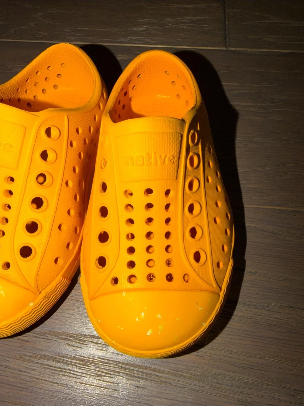 Native Kids Yellow Slip-On Water Shoes